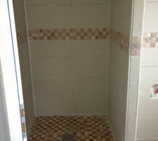 Douche a finir !!!