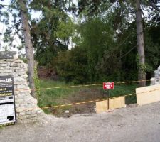 Mur abattu! L'acc&egrave;s au terrain est d&eacute;sormais possible