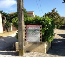 Le voil&agrave; affich&eacute; au bout du chemin !!