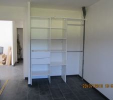 Placard de notre chambre