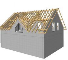 Conception de la charpente
Vue globale