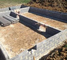 Réalisation du vide sanitaire