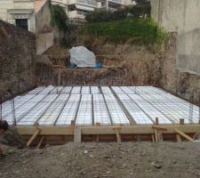 Plancher bas sous sol