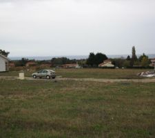 Notre terrain avant travaux.