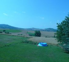 Vue de la terrasse du 1er