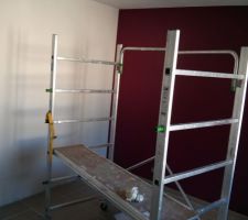 Notre chambre termin&eacute;e. Yes