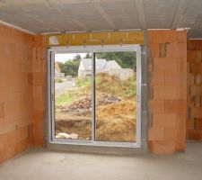 Fenêtres coté chambre