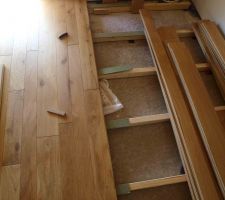 Le paquet pour le futur est mis sous le plancher