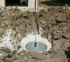 Rejet eaux pluviales (4 en tout)