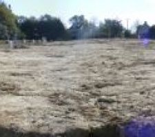 Panoramique du terrain