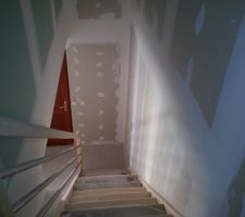Escalier vus du haut