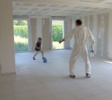 Un petit foot avant la peinture