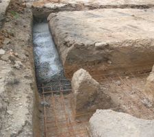 Coulage des fondations