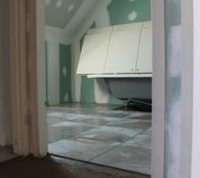 Carrelage SDB du haut