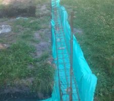 Ferraillage des fondations   polyane anti termite
