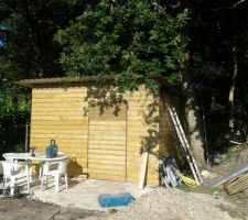 Cabanon presque fini !