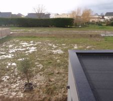 Le terrain à la fin du printemps... pluvieux