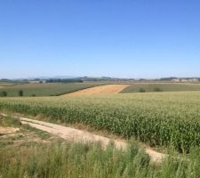 Vue depuis la chambre d'amis