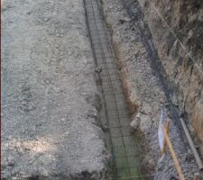 Ferraillage fondations / mur sous-sol limite séparative