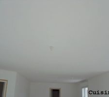 Peinture des plafonds (apr&egrave;s enduit)