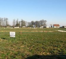 Terrain avant la construction