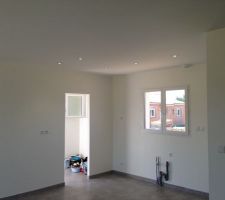 Peinture - vue cuisine