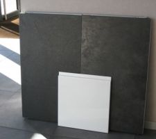 Plan de travail/ porte de cuisine