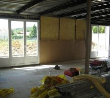 Vue de l'intérieur en milieu d'après-midi