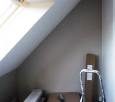 Chambre 3 voile de lin et blanc