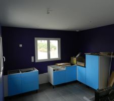 Cuisine en cours de montage
