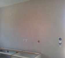 2eme couche de mon mur gris