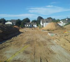 Voila l'entr&eacute;e du lotissement