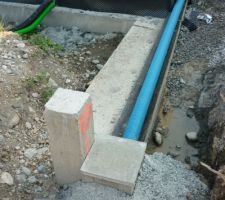 Delta MS, cunette et drain