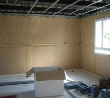 Isolation termin&eacute;e au rez-de-chauss&eacute;e