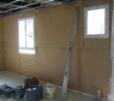 Isolation au rez-de-chauss&eacute;e