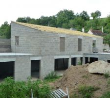 Mi juillet : charpente