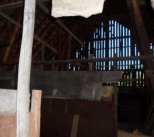 Int&eacute;rieur du batiment. il y aura une dalle en bois pour cr&eacute;&eacute; le 1er et 2eme &eacute;tage