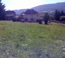 Notre Terrain en photo le jour ou on a d&eacute;cid&eacute; de l'acheter...