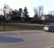 1&egrave;re visite du terrain