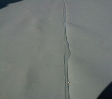 Etanchéité PVC du garage (joints PVC)
la membrane est posé apparente avec fixations mécaniques en lisières recouvertes