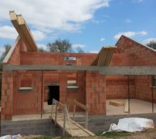 Livraison dela charpente