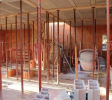 Pr&eacute;paration plancher &eacute;tage