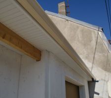 Gouttière façade rue