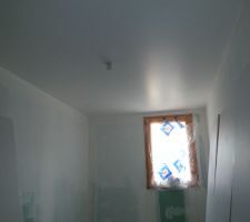 Plafond sdb les Murs seront carreler sur 1M80