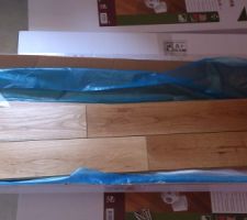 Déballage du parquet
