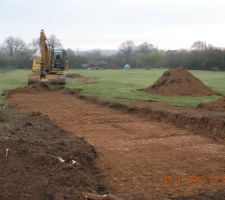 Premier coup de pele avec le chemin d'acc&egrave;s