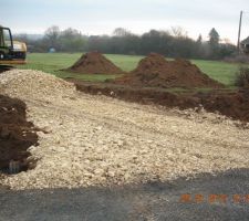 R&eacute;alisation du chemin d'acc&egrave;s