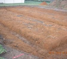 Trancher pour couler les fondations