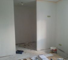 Notre chambre vue sur le dressing