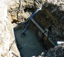 Le socle pour la cuve